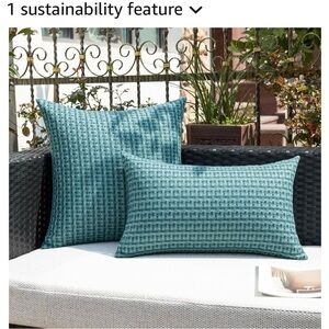 Kevin Textile Weave Outdoor Pillow Covers